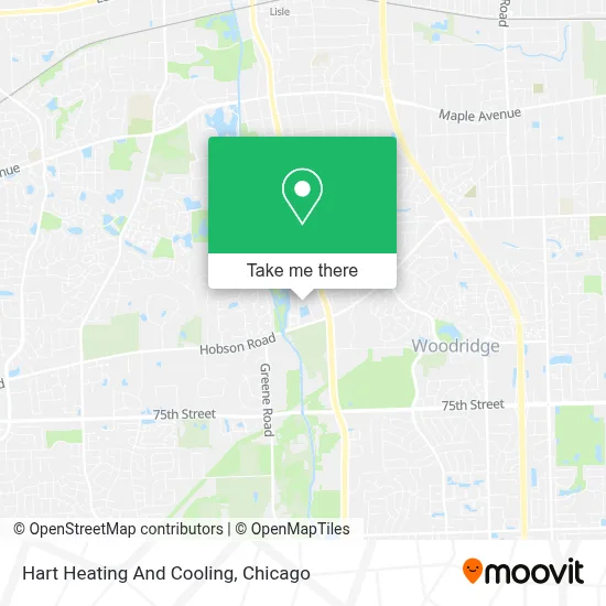 Hart Heating And Cooling map