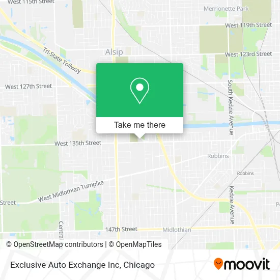 Exclusive Auto Exchange Inc map