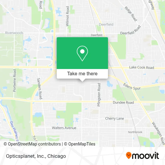 Opticsplanet, Inc. map