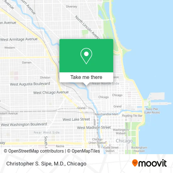 Christopher S. Sipe, M.D. map