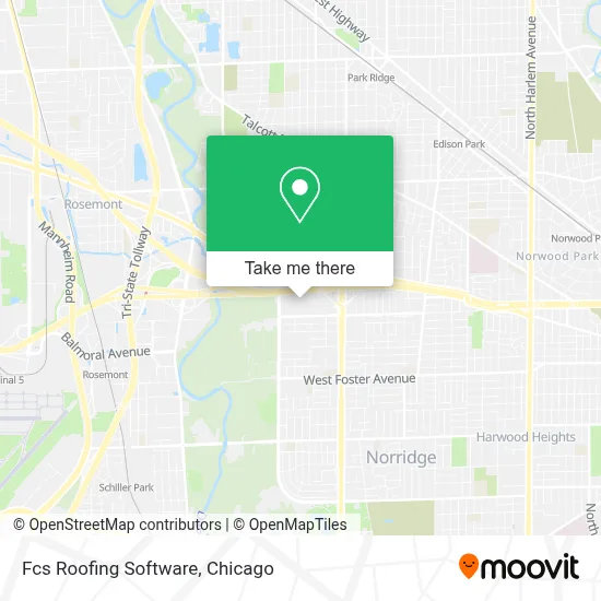 Fcs Roofing Software map