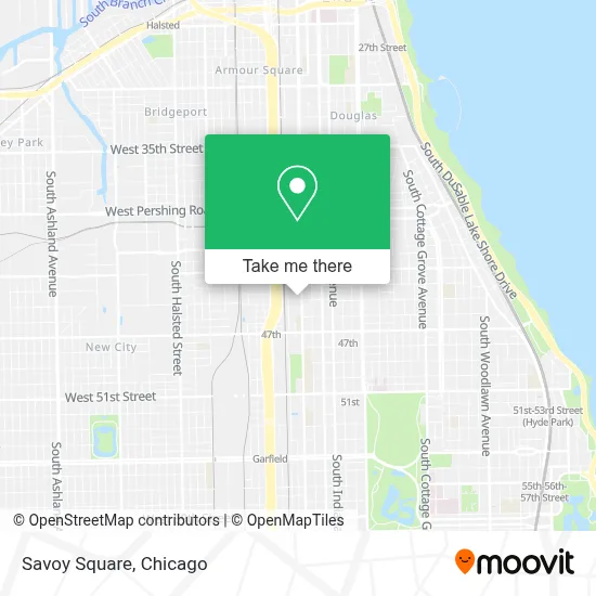 Savoy Square map