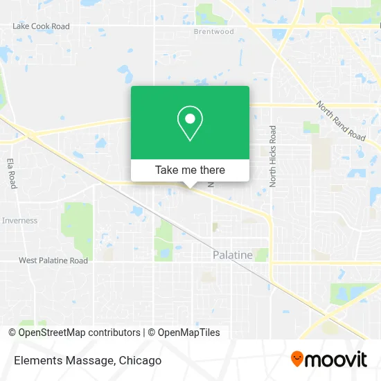 Elements Massage map