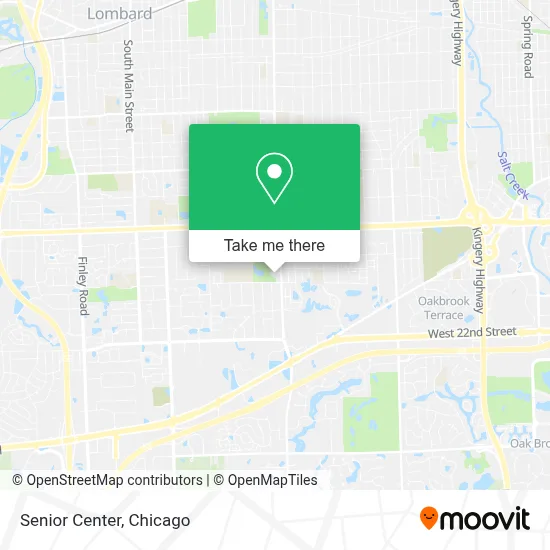 Senior Center map
