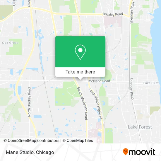 Mane Studio map