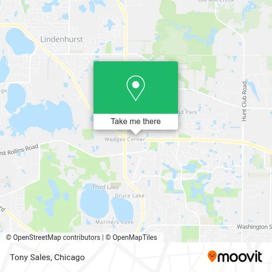 Tony Sales map