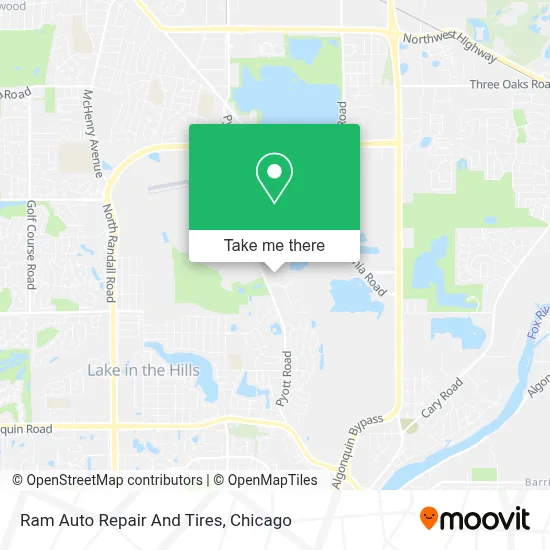 Ram Auto Repair And Tires map