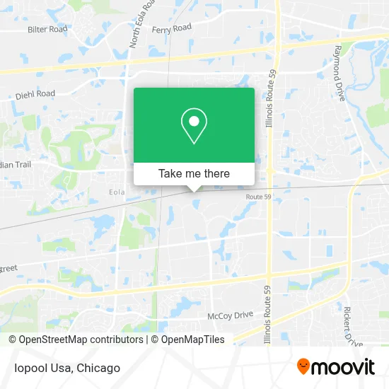 Iopool Usa map