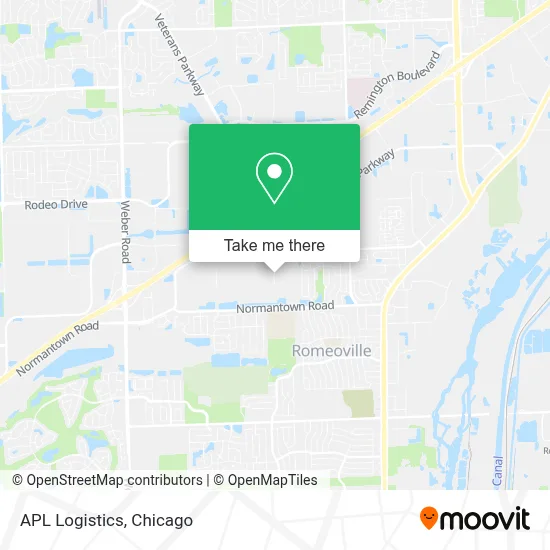 Apl Logistics map