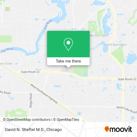 David N. Sheftel M.D. map