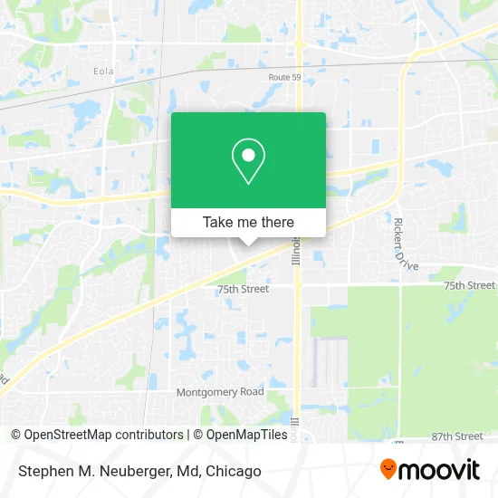 Stephen M. Neuberger, Md map