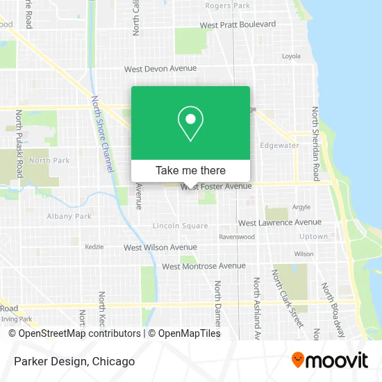 Parker Design map