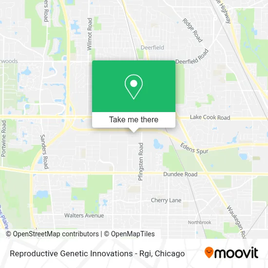 Reproductive Genetic Innovations - Rgi map