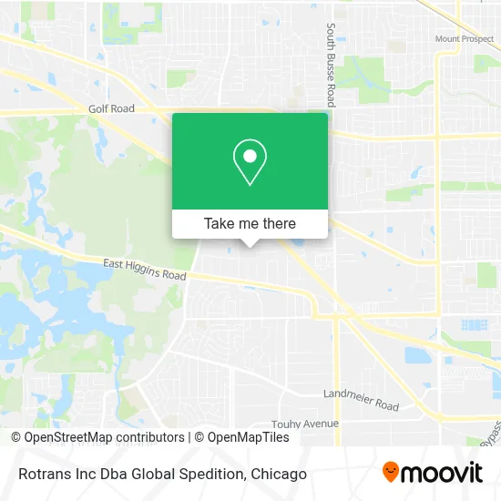 Rotrans Inc Dba Global Spedition map