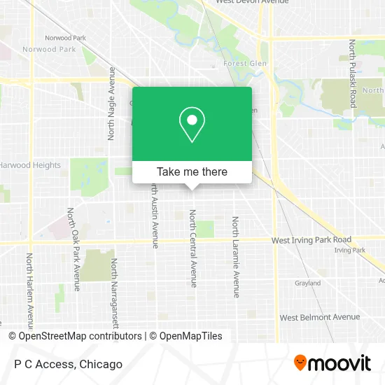P C Access map