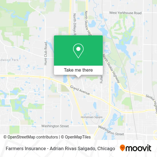 Farmers Insurance - Adrian Rivas Salgado map