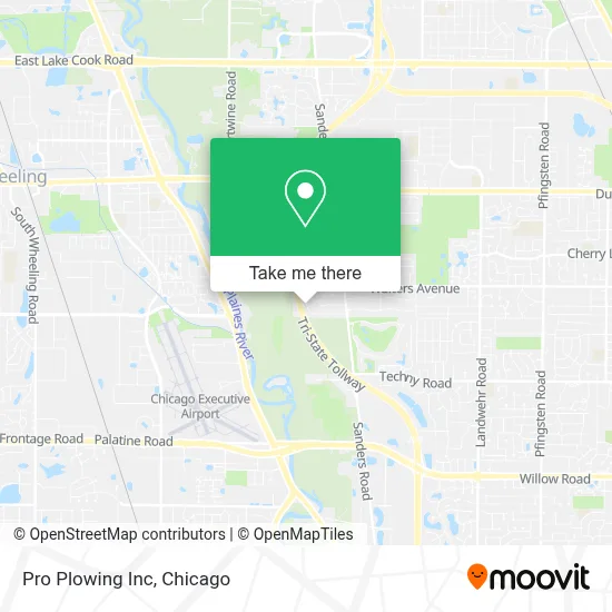 Pro Plowing Inc map