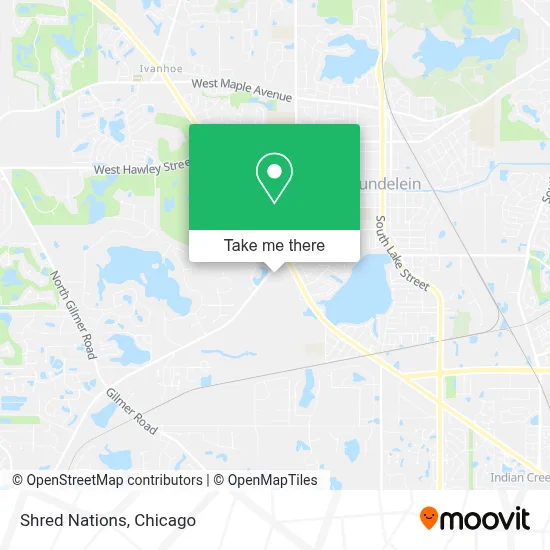 Shred Nations map