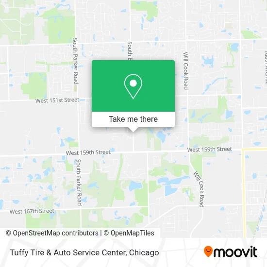Tuffy Tire & Auto Service Center map