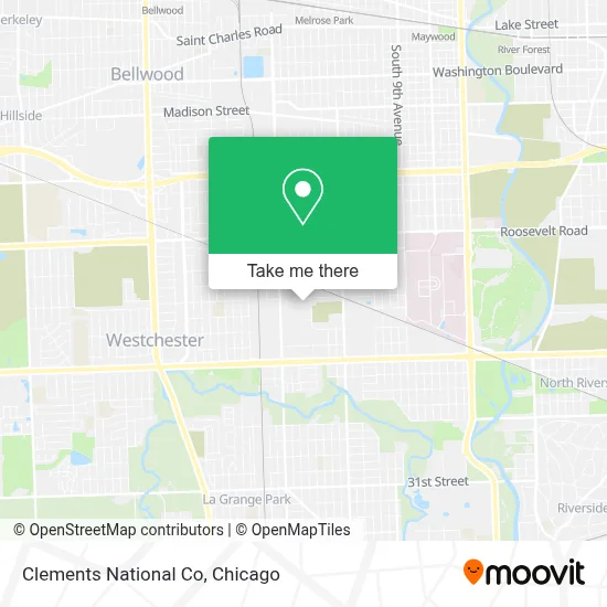 Clements National Co map