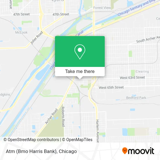 Atm (Bmo Harris Bank) map