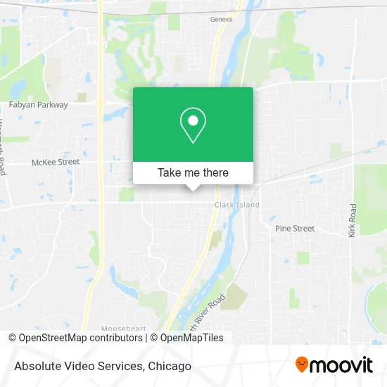 Absolute Video Services map