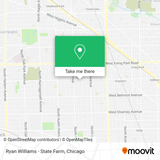Ryan Williams - State Farm map
