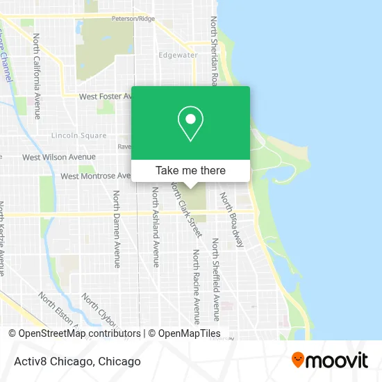 Activ8 Chicago map