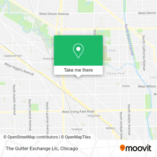 The Gutter Exchange Llc map
