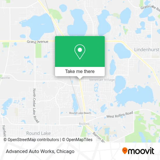 Advanced Auto Works map