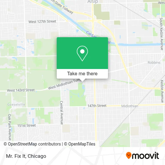 Mr. Fix It map