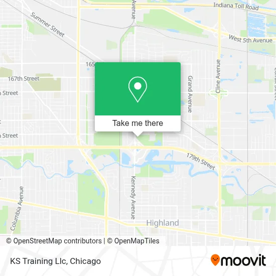 KS Training Llc map