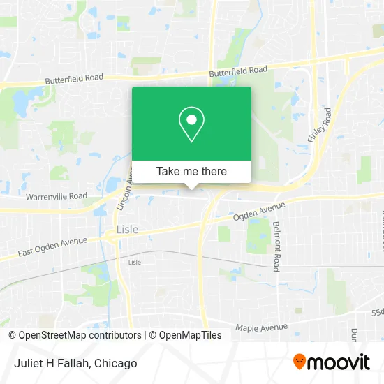 Juliet H Fallah map