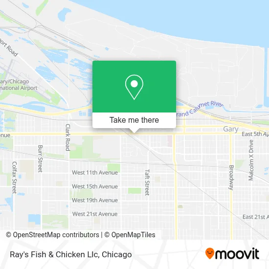 Ray's Fish & Chicken Llc map