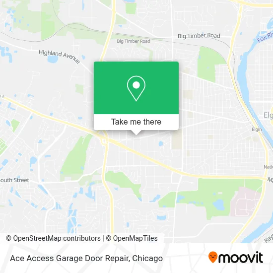 Ace Access Garage Door Repair map