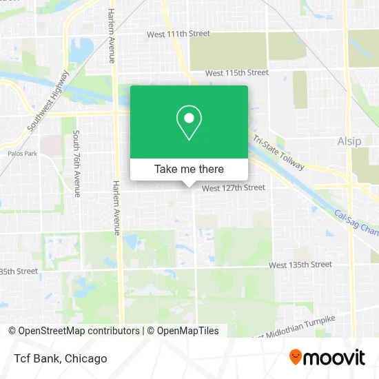 Tcf Bank map