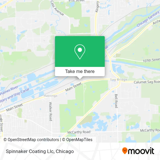 Spinnaker Coating Llc map