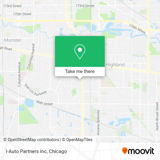 I-Auto Partners Inc map