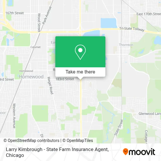 Larry Kimbrough - State Farm Insurance Agent map