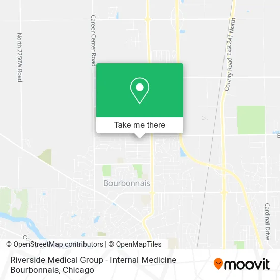 Riverside Medical Group - Internal Medicine Bourbonnais map
