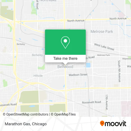 Marathon Gas map