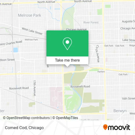 Comed Cod map