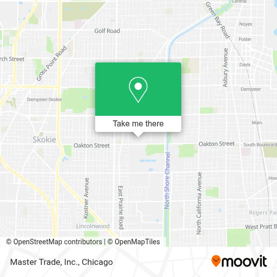 Master Trade, Inc. map