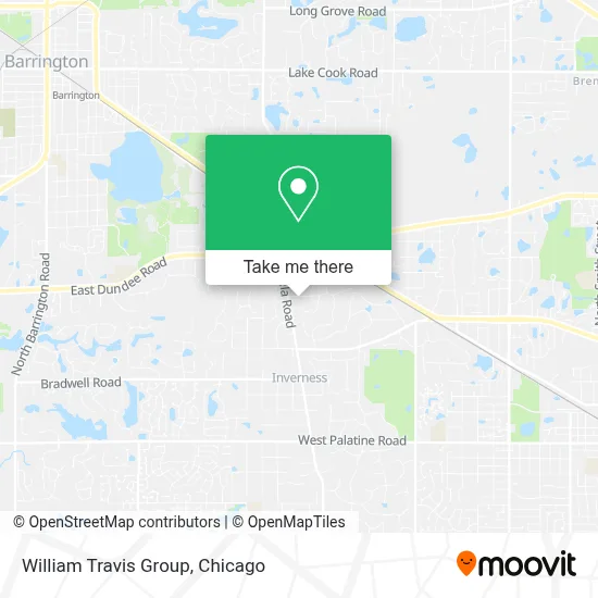 William Travis Group map