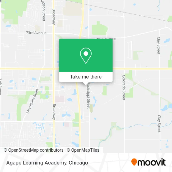 Agape Learning Academy map