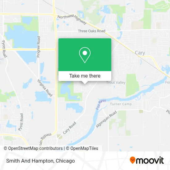 Smith And Hampton map