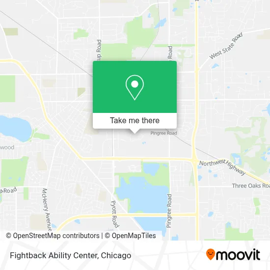 Fightback Ability Center map