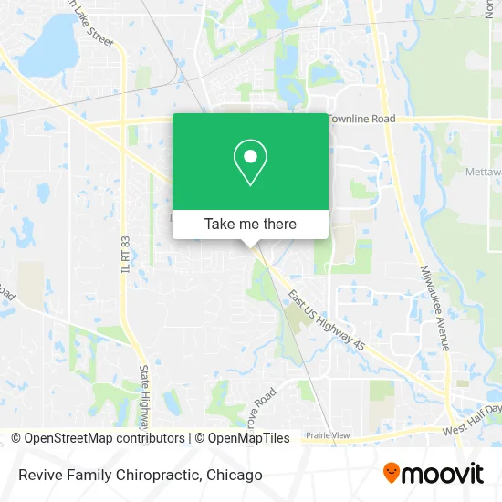 Revive Family Chiropractic map