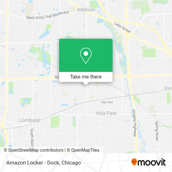 Amazon Locker - Dock map