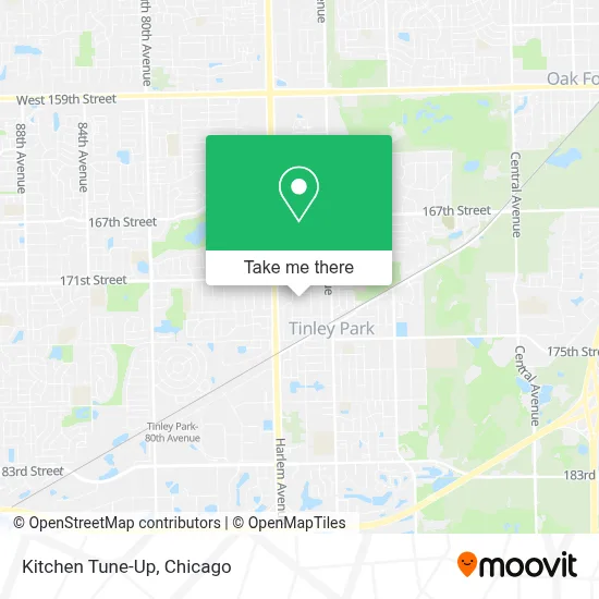 Kitchen Tune-Up map